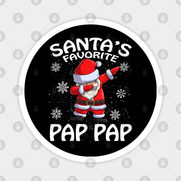 Santas Favorite Pap Pap Christmas Magnet by intelus